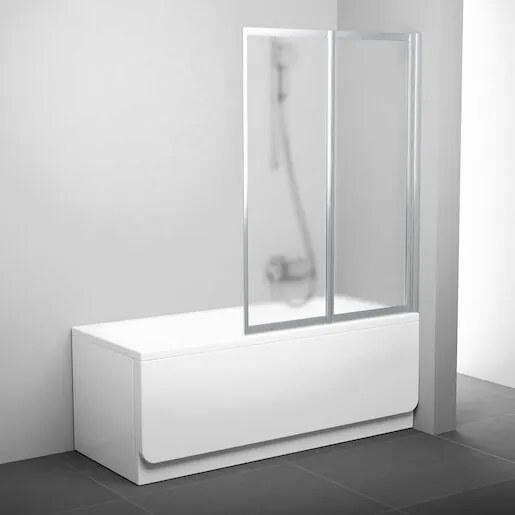 Ravak Supernova vanová zástěna 140x105 cm satin 796m0u00zg VS2105GS