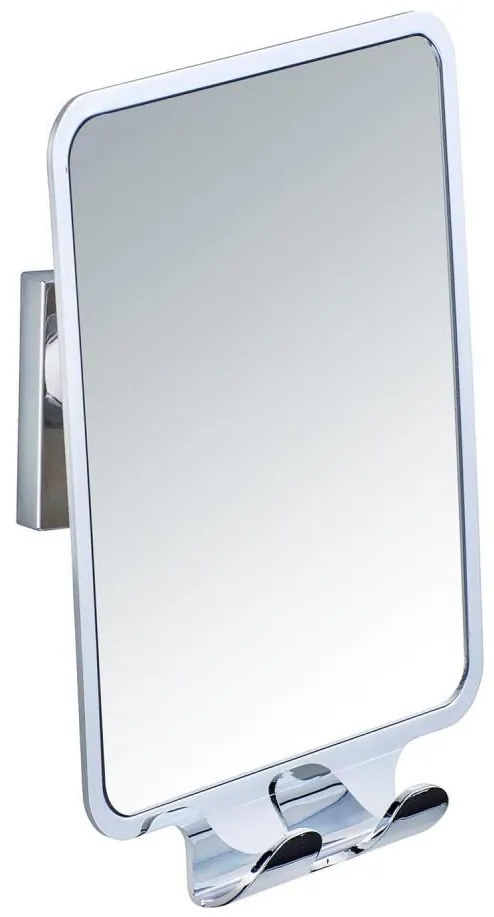 WENKO 22693100 - Kozmetické zrkadlo VACUUM-LOC QUADRO ED 14x19,5 cm lesklý chróm 22693100