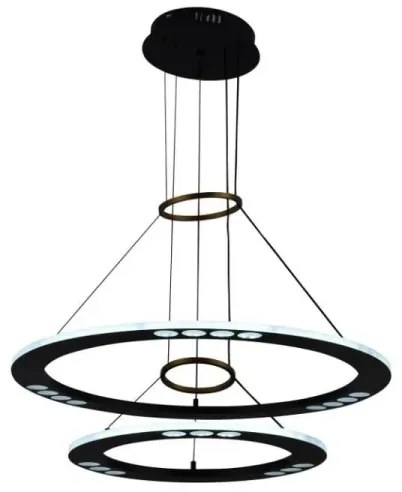 LED Stmievateľný luster na lanku LED/65W/230V 3000-6500K + diaľkové ovládanie