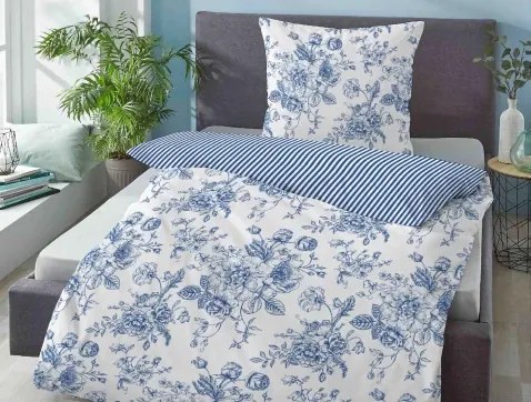 Obliečky renforcé Paula, kvetinové%