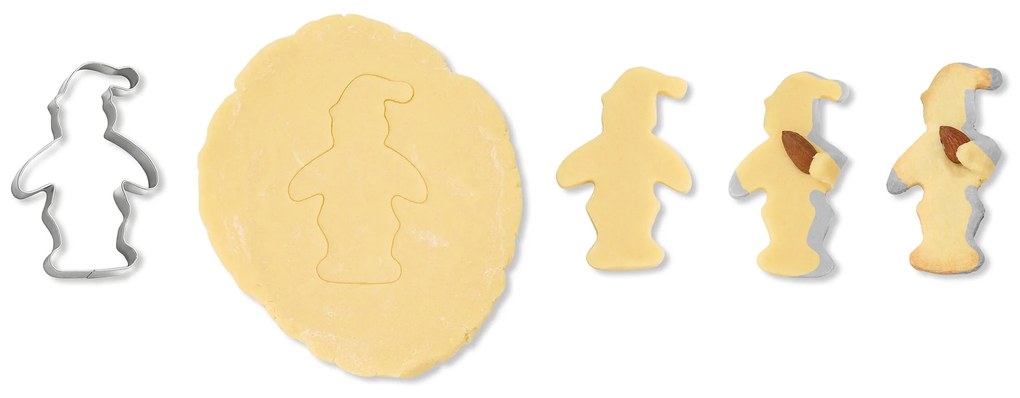 Vykrajovačky na sušienky, 5 ks