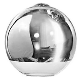 Azzardo - Náhradné sklo k lustru SILVER pr. 35 cm