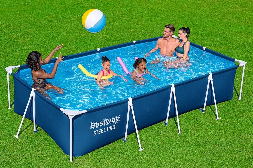 BESTWAY Steel Pro Bazén 400 x 211 x 81 cm, bez filtrácie 56405