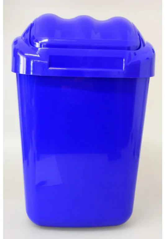 PLAFOR - Kôš na odpad FALA 27L modrý plast