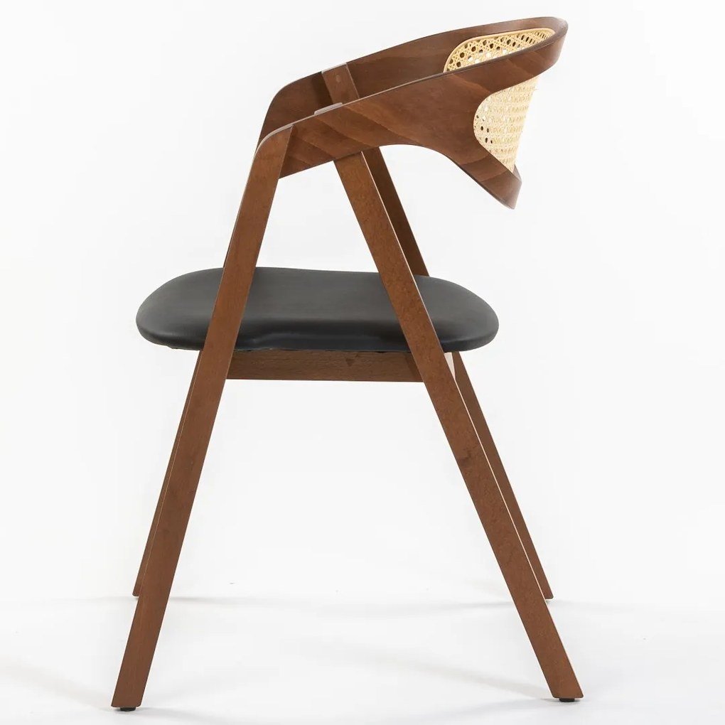 KIARA DIZAJNOVÁ DREVENÁ STOLIČKA walnut