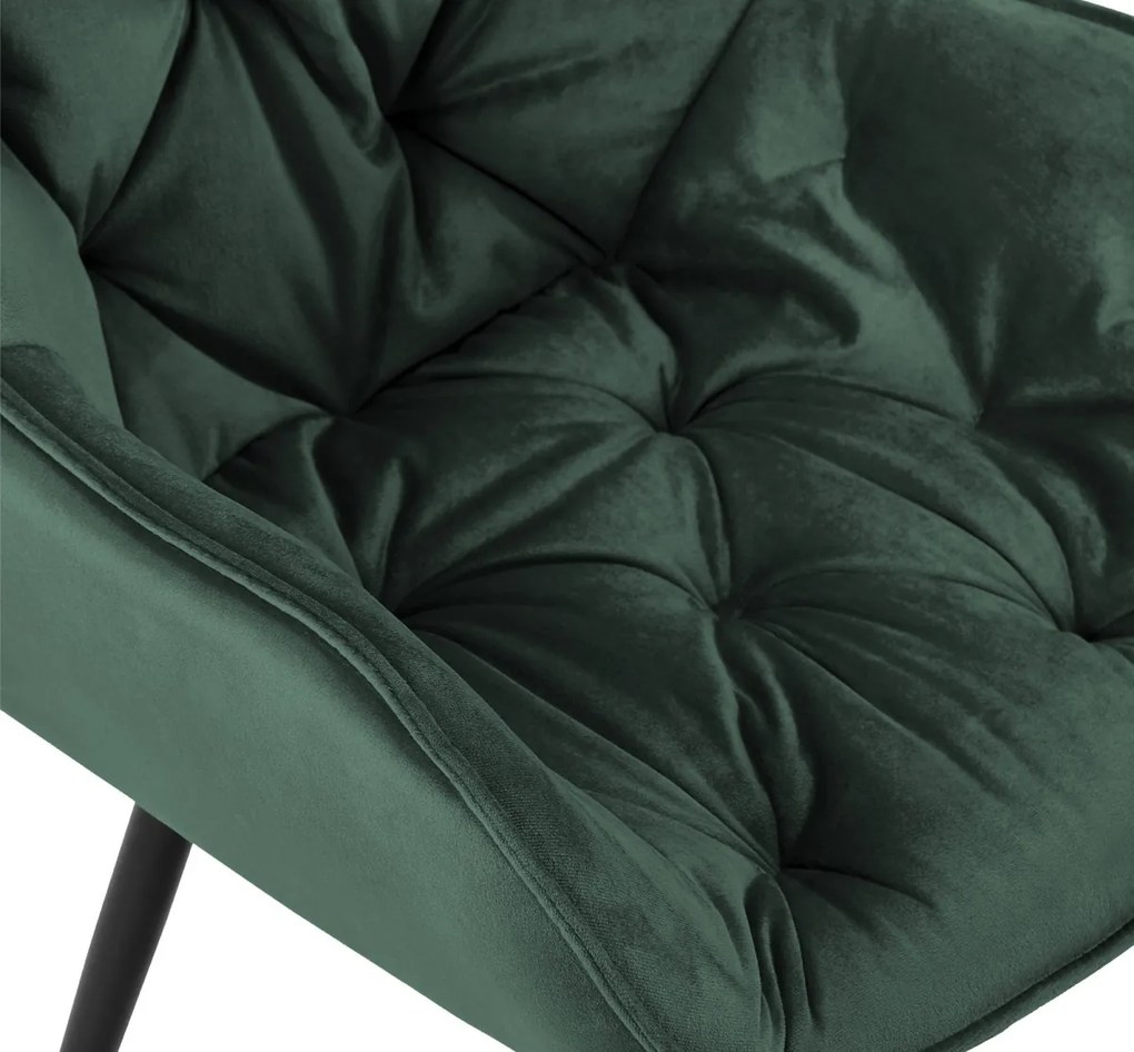 Stolička Tanna - zamat - Zelená