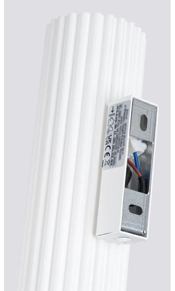 Biele nástenné svietidlo Gleam – Sollux