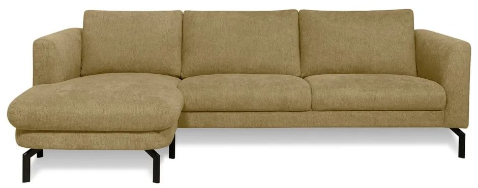 Rohová pohovka v horčicovej farbe (ľavý roh) Gomero – Scandic