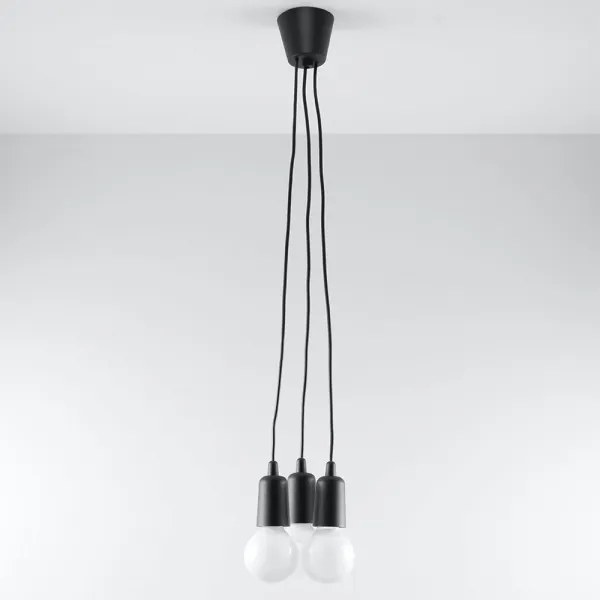 Luster na lanku DIEGO 3xE27/60W/230V