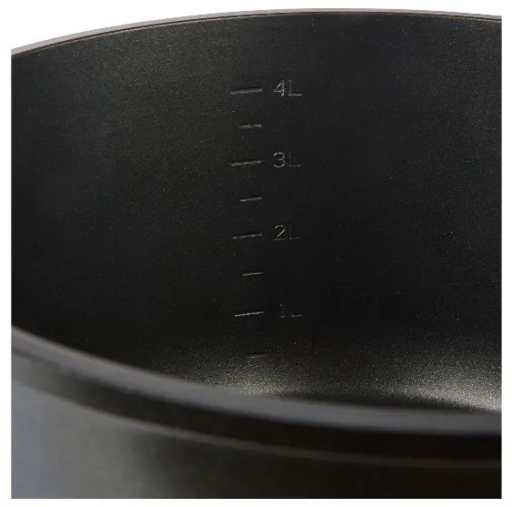 Silvercrest®  Hrniec z hliníkovej zliatiny, 24 cm (čierna)  (100390959)