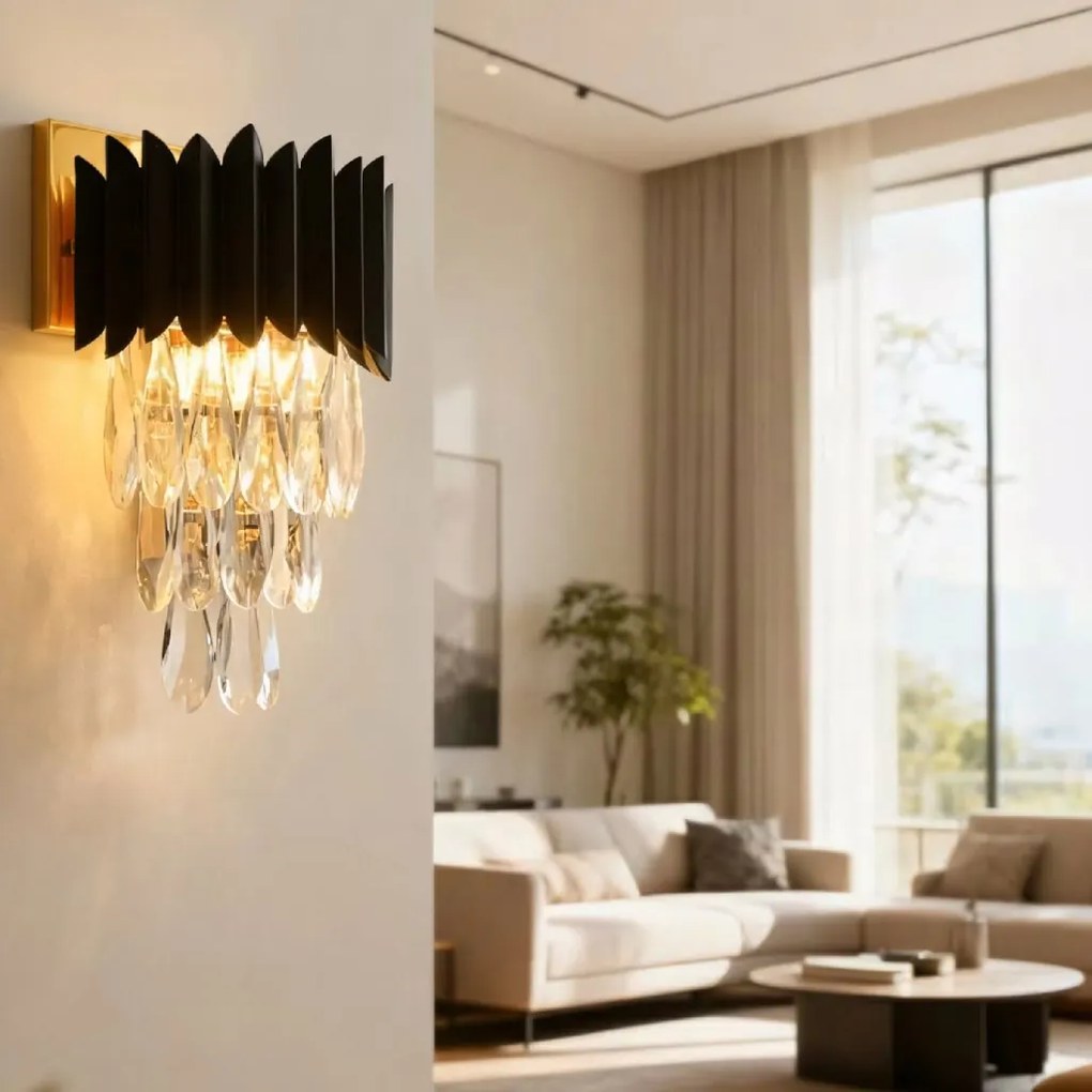 Toolight Toolight, nástenné svietidlo 1xE14, APP1658-1W, čierna, OSW-04063