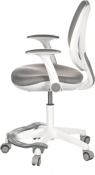 Detská otočná stolička sivá KA-C806 GREY