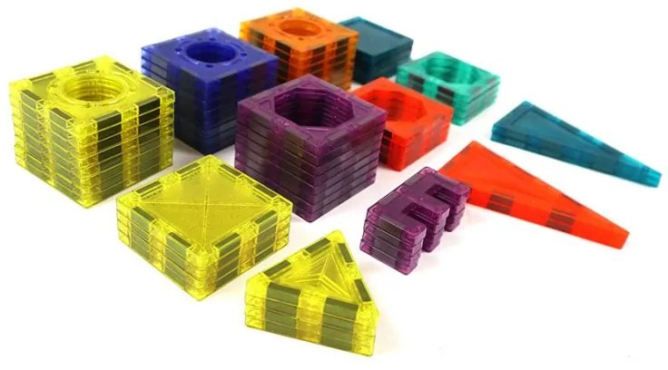 Magnetické bloky Sapphire Kids SK-54 svietiace v tme