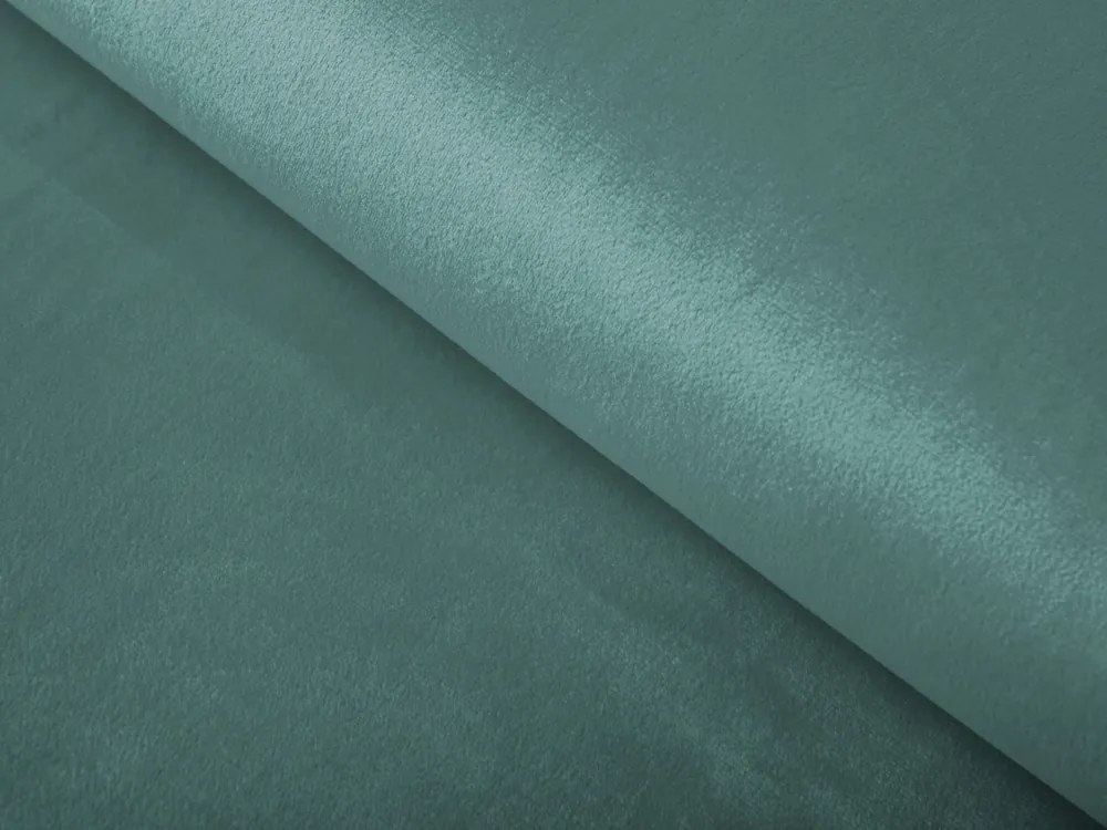 Biante Zamatový behúň na stôl Velvet Prémium SVP-022 Ľadovo zelený 35x120 cm