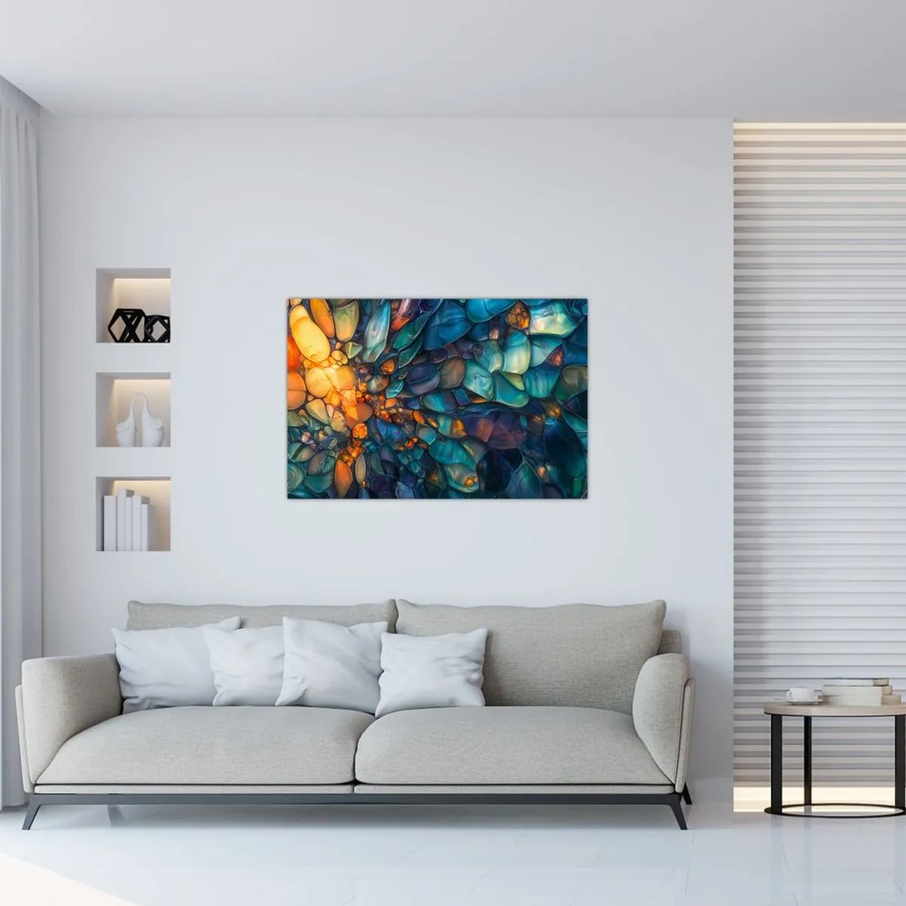 Obraz - Sklenená mozaika (90x60 cm)