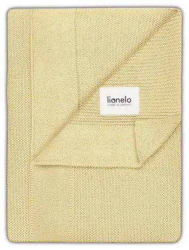 Lionelo - bambusová prikrývka Bamboo Blanket 75x100 cm Yellow Lemon