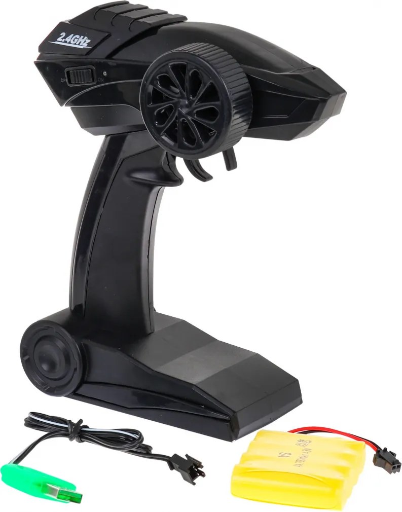 Ramiz Crawler Monster pre deti 6+ Strieborný model na diaľkové ovládanie 1:18 Extrémna jazda