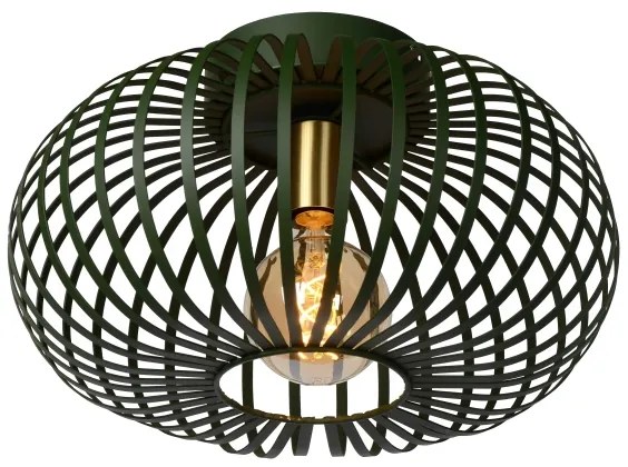 Lucide 78174/40/33 - Stropné svietidlo MANUELA 1xE27/60W/230V pr. 39,5 cm zelená