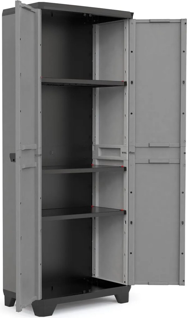 KIS Stilo 009721GLRBKRB Vysoká šatníková skriňa, šírka 68 cm