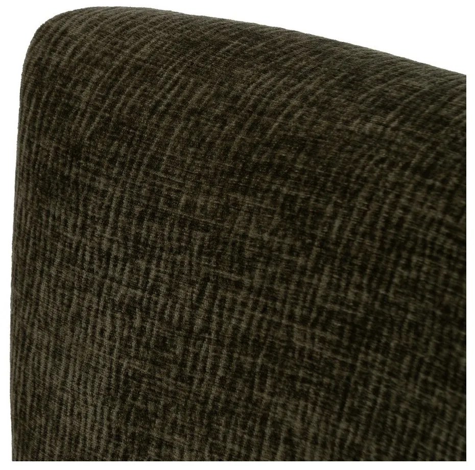 Zelené ženilkové kreslo – Ixia