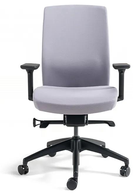 Kancelárska ergonomická stolička BESTUHL J2 BP — viac farieb, bez podhlavníka Modrá 214