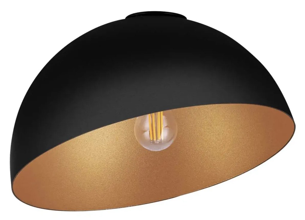LED čierno-zlaté moderné stropné svietidlo Onia 29