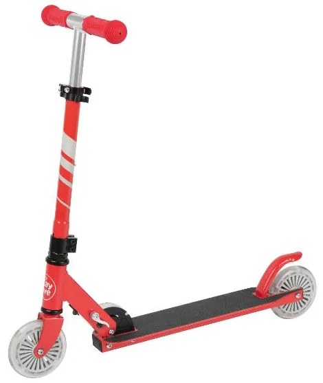 Playtive Kolobežka s LED kolieskami (kolobežka, červená) (100387743)