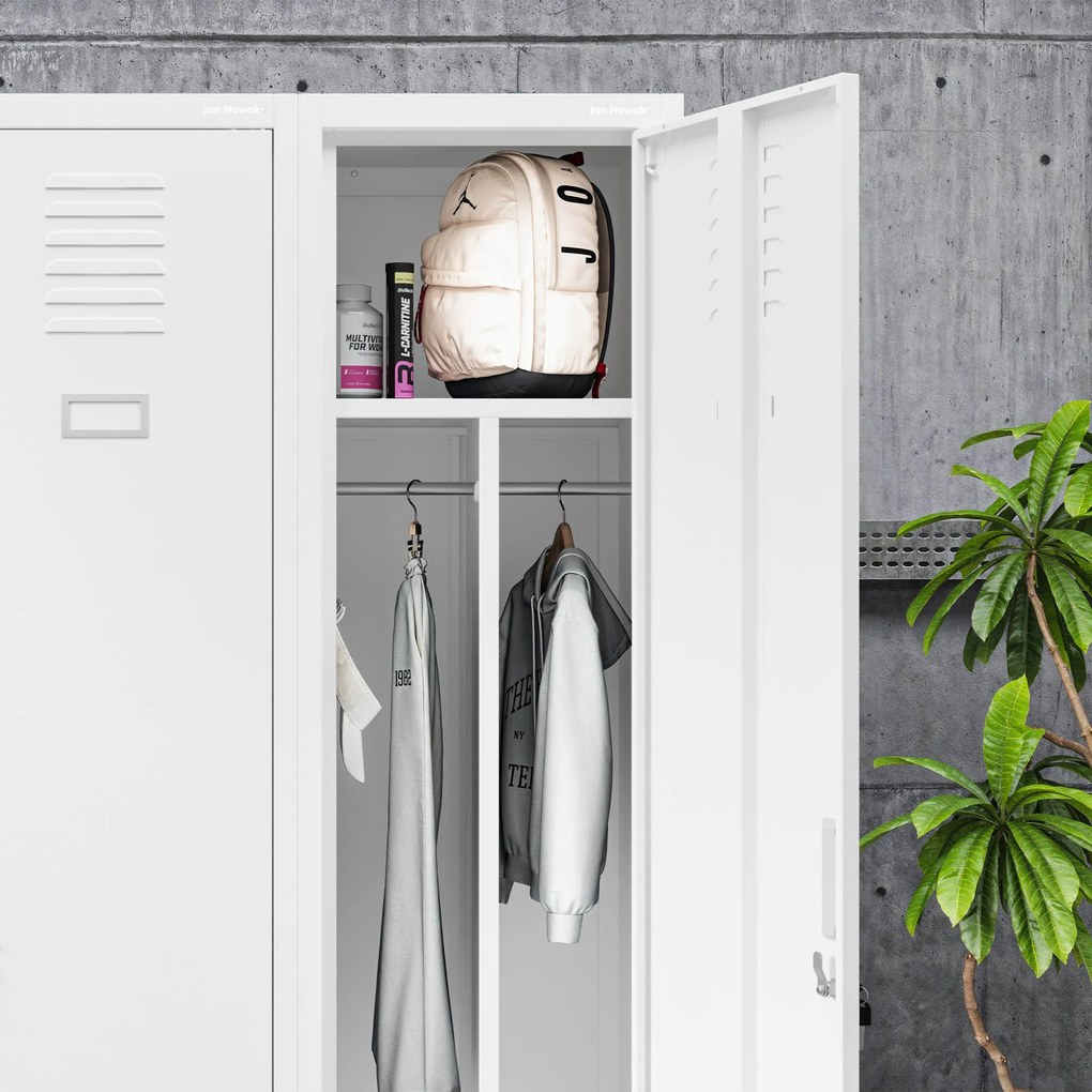 Kovová pracovná skriňa KACPER 1 Plus 400 x 1800 x 500 mm