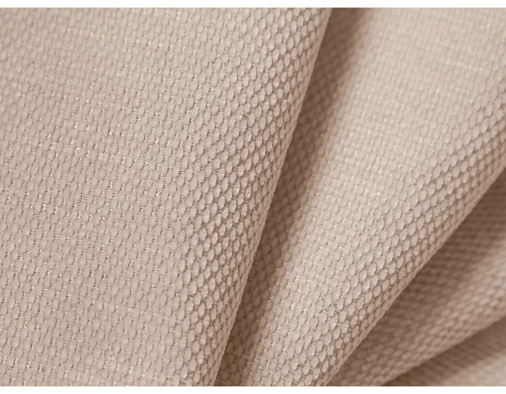 Béžová čalúnená dvojlôžková posteľ s úložným priestorom s roštom 160x200 cm Brody – Mazzini Beds