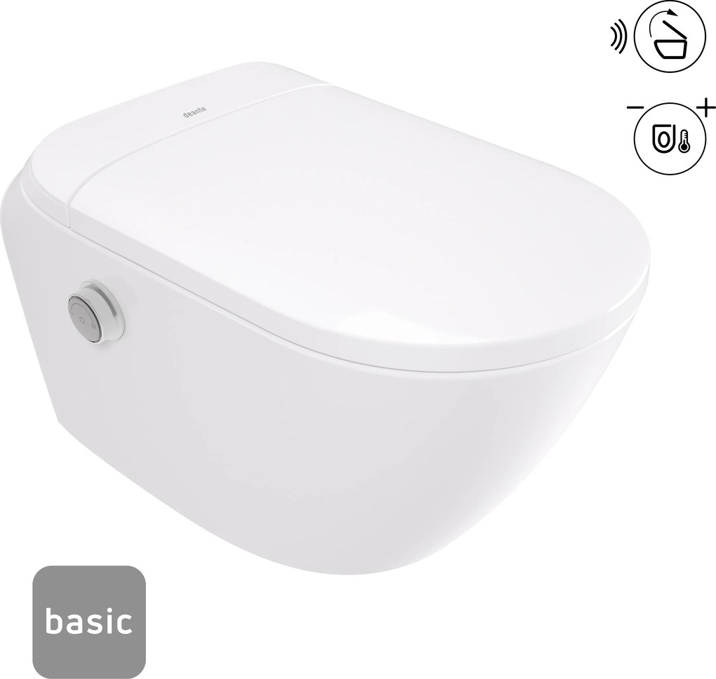 Deante Inteligentná WC misa Silia Smart BASIC - CSSD6ZPW, s automatickým sedadlom, biela