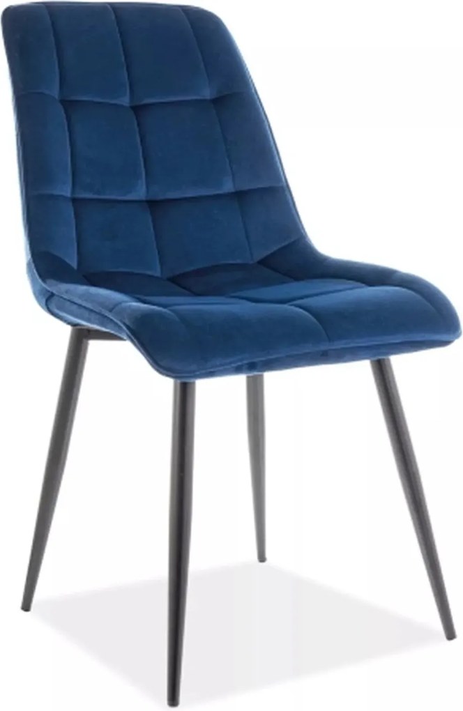 Čalúnená jedálenská stolička Chic Velvet - výber z 8 prevedení