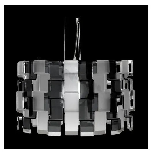 Luxera 18041 - Luster na lanku ZIGZAG 1xE27/60W/230V