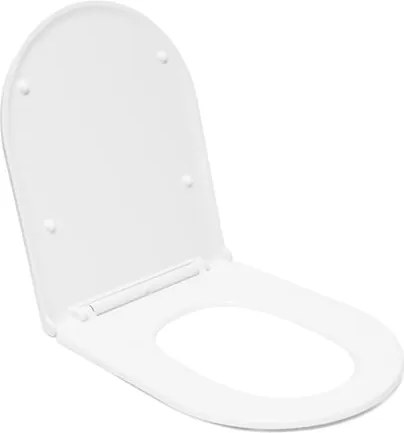 WC doska softclose SAT Ergo Duroplast biela SATPSWCP