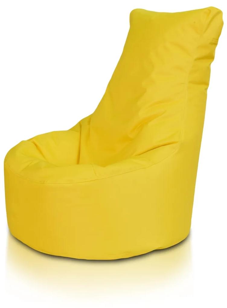 Sedací Vak INTERMEDIC  Seat S - NC04 - Žltá slnko (Polyester)