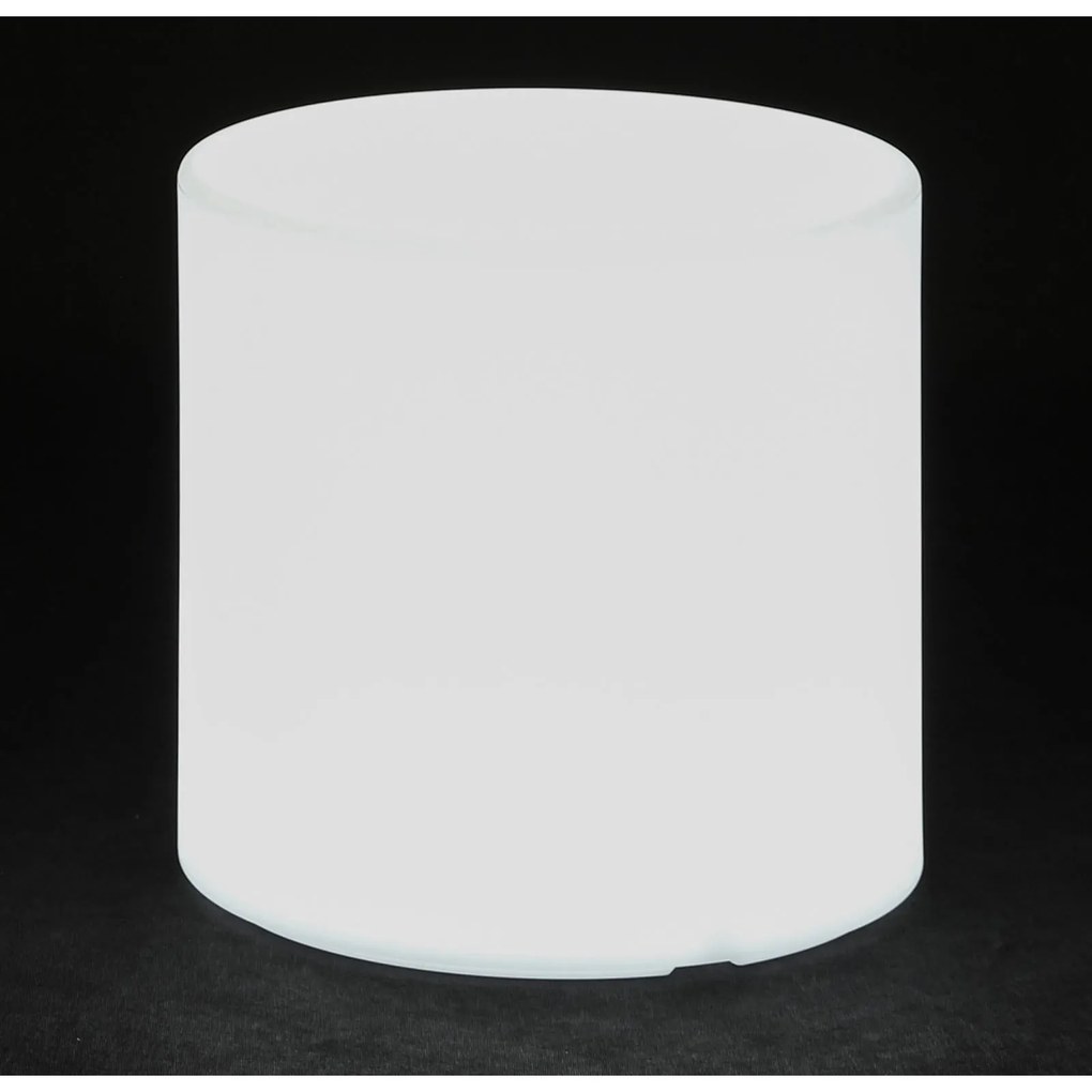 LED svietiaci stolík/taburet, 40x40x40 cm