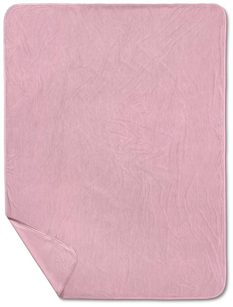 Chladivá prikrývka, ružová