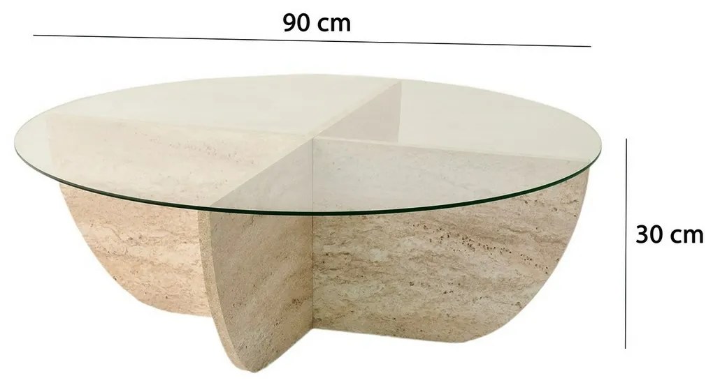 Konferenčný stolík Line Walnut