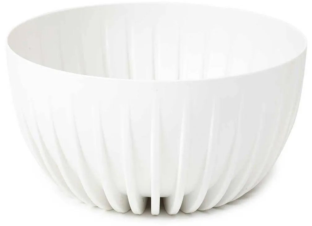 Kvetináč STRIPPED ECO 24 cm biely