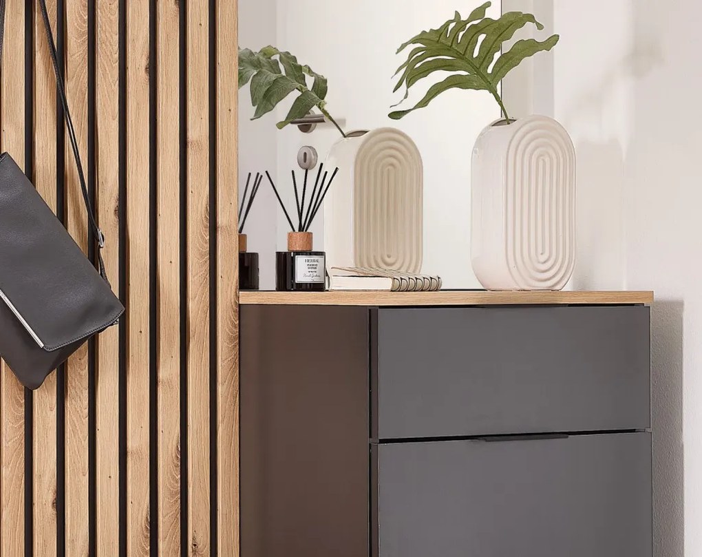 Predsieňová stena Simple, dub artisan/antracit