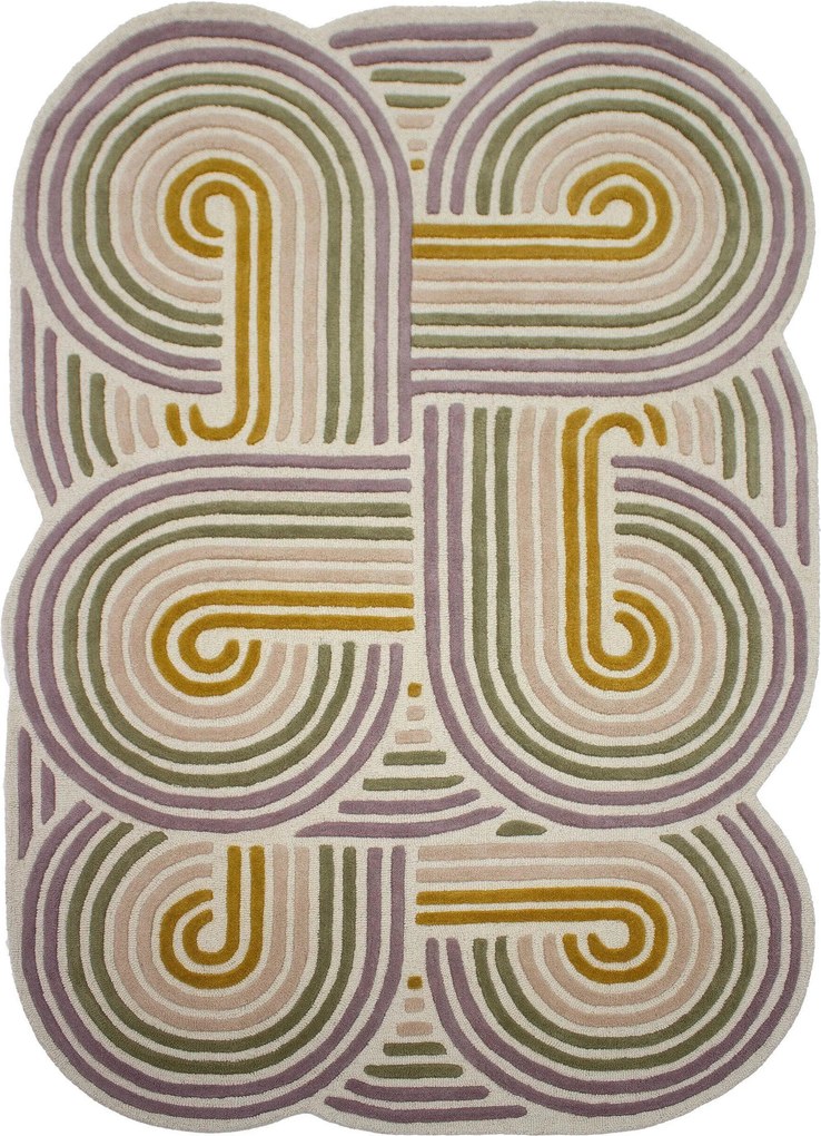 XXXLutz VLNENÝ KOBEREC, 200/300 cm zelená Flair Rugs - Online Only bytové doplnky - 003165047303