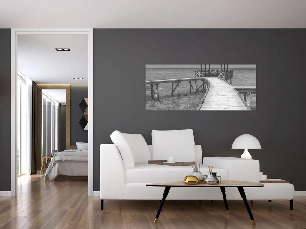 Obraz - Maledivy (120x50 cm)