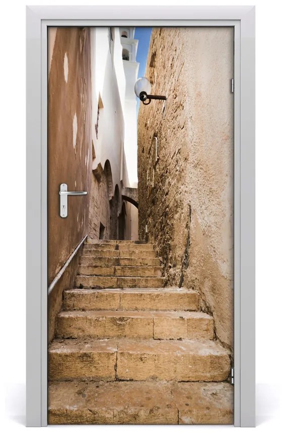 Fototapeta samolepiace na dvere Izrael ulička 85x205 cm
