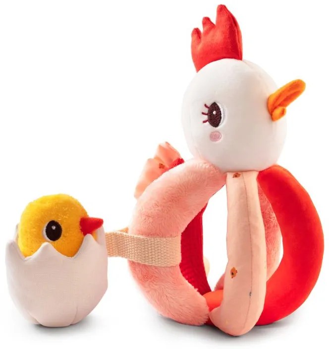 Lilliputiens - hrkálka - sliepočka Paulette s kuriatkom