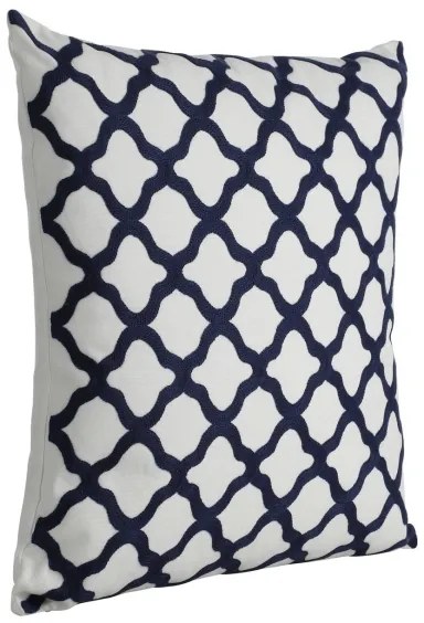 Eglo 420016 - Dekoračný vankúš CHEVERY 45x45 cm biela/modrá