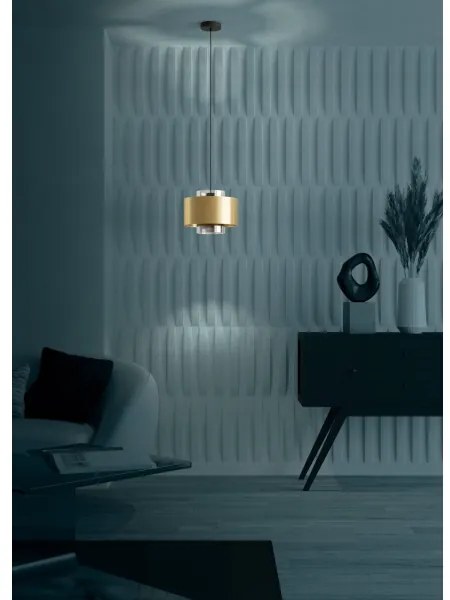 Eglo 390066 - Luster na lanku DUGLIA 1xE27/40W/230V zlatá