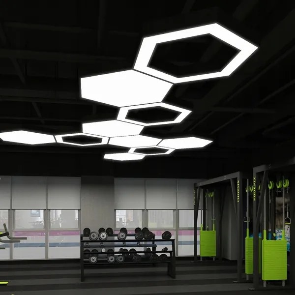 LED luster na lanku LED/20W/230V, čierny