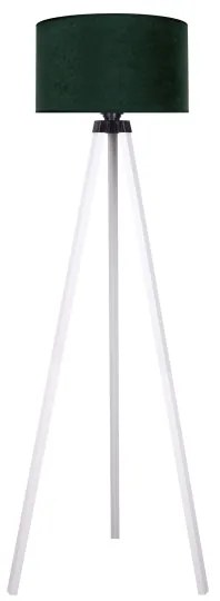 Brilagi - Stojacia lampa VELVET 1xE27/60W/230V biela/zelená