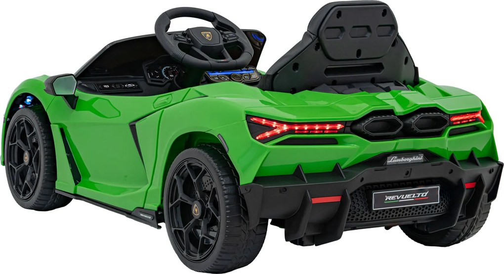 Ramiz Lamborghini Revuelto vozidlo Zelená
