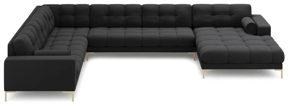 Tmavosivá rohová pohovka (ľavý roh) Bali – Cosmopolitan Design