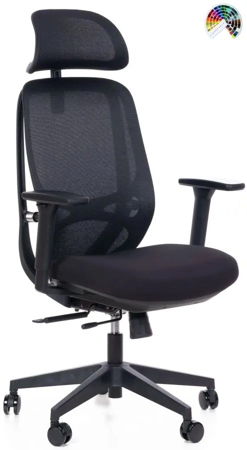 SEGO Kancelárska stolička ADAPTA čalúnenie LAANE MELANGE vlna